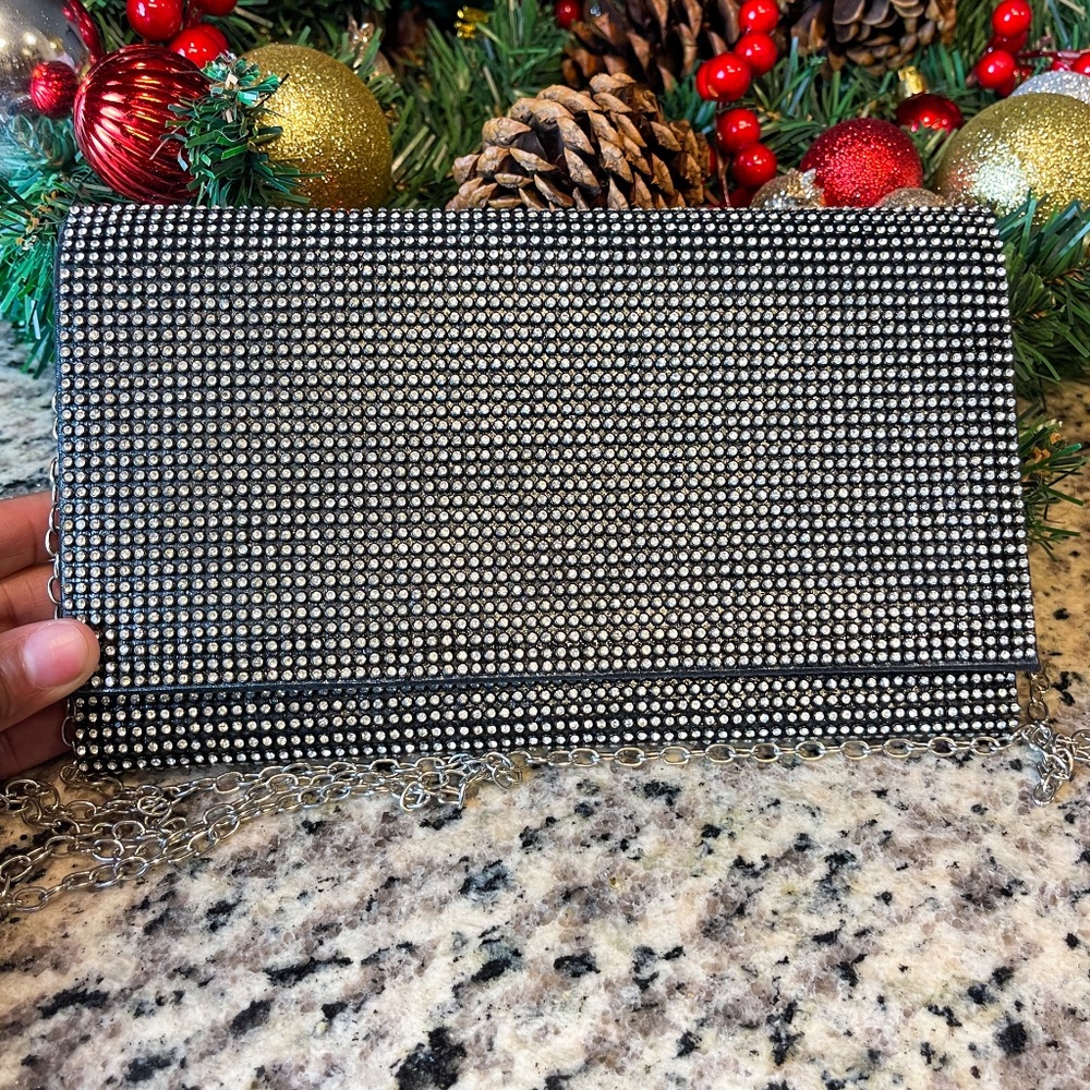 Aldo Studded Clutch